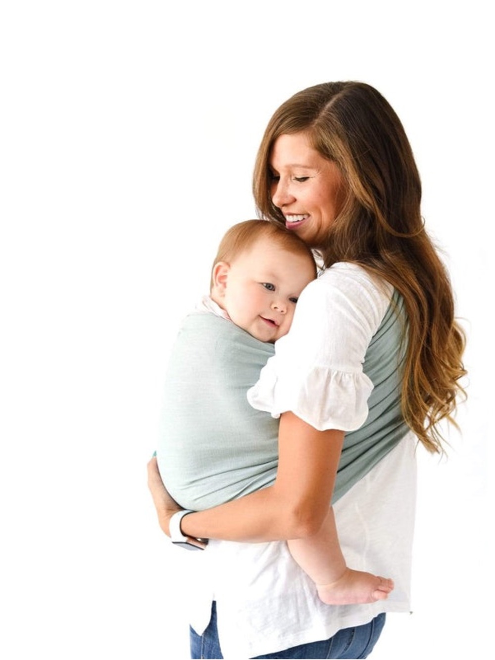 BRAND NEW WITH TAGS KYTE BABY LINEN RING SLING